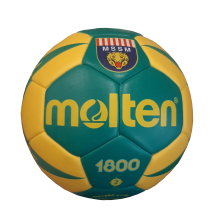 Molten Handball Match ball - Size 2 - H2X1800 - MSSM - (Green/Yellow)